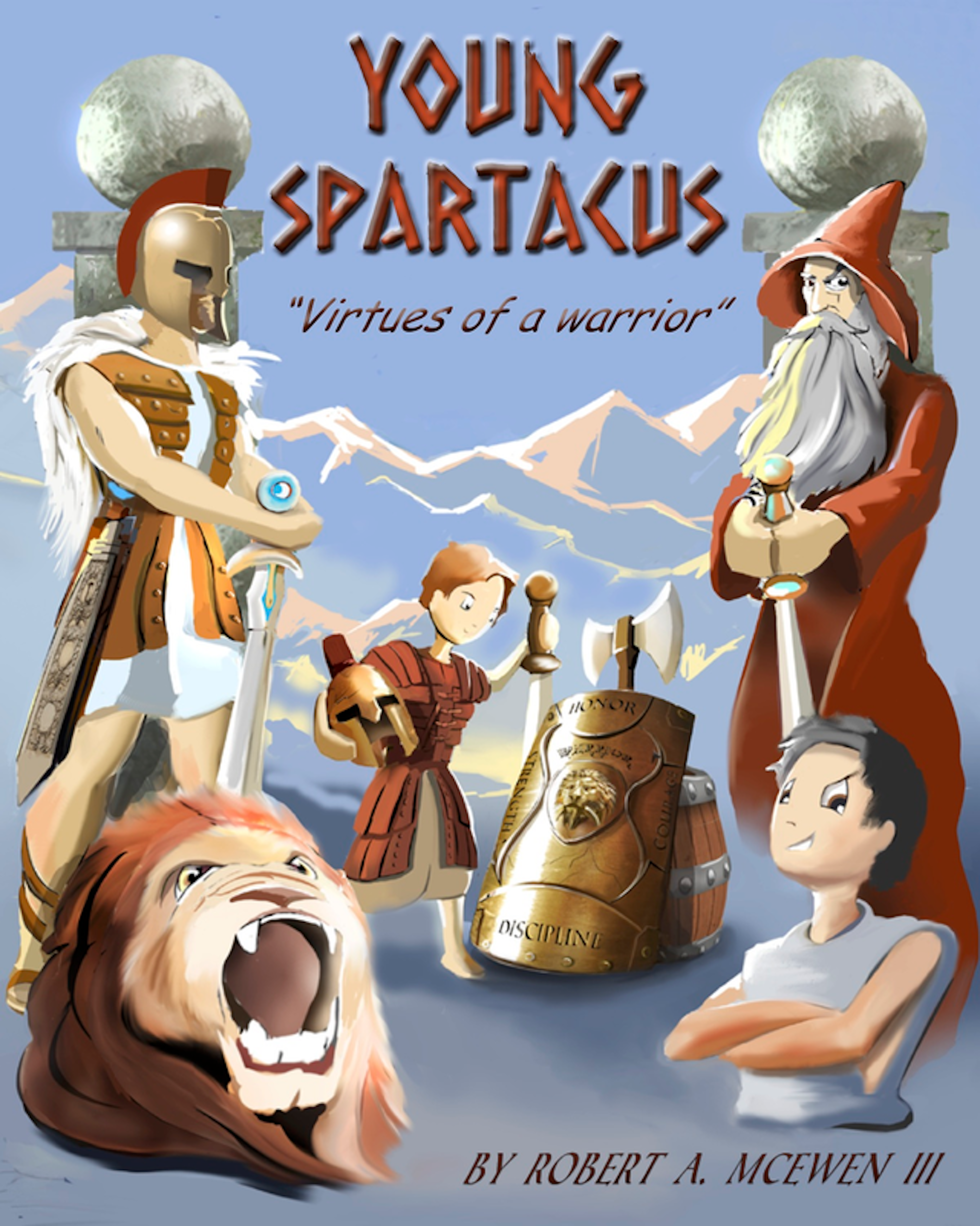 Young Spartacus: Virtues of a warrior